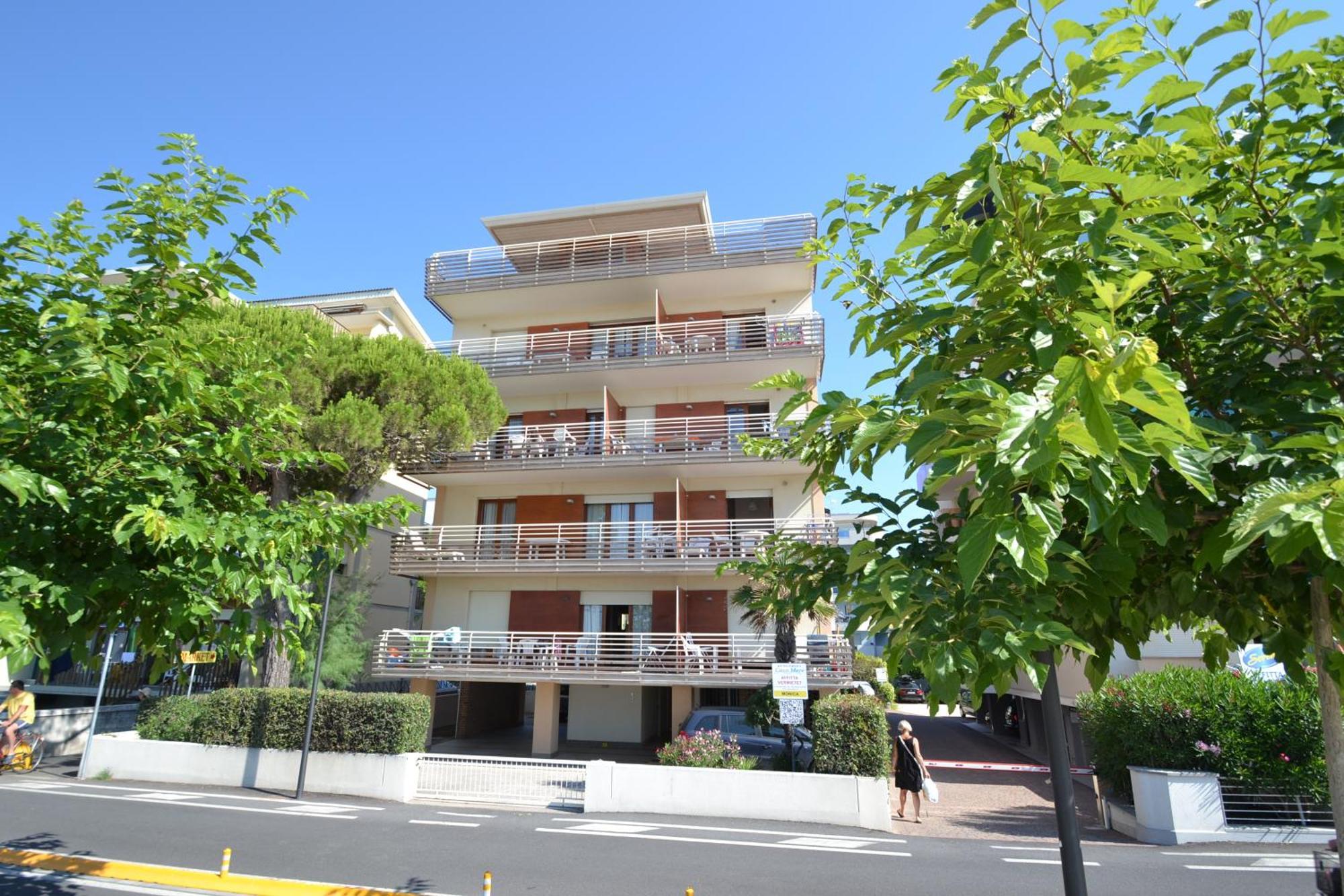 Monica Apartman Bibione Kültér fotó